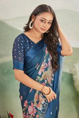 Where Tradition Meets Elegance: Kalamkari Silk Drape