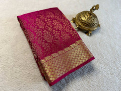 Pure Mysore Crepe Soft Silk Saree
