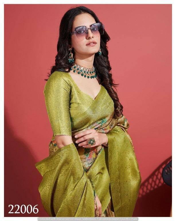 DIONNE Royal Kubera Pattu Saree – Woven to Perfection