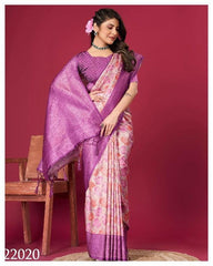 Trendy Premium Mysore Crepe Silk Modern Saree