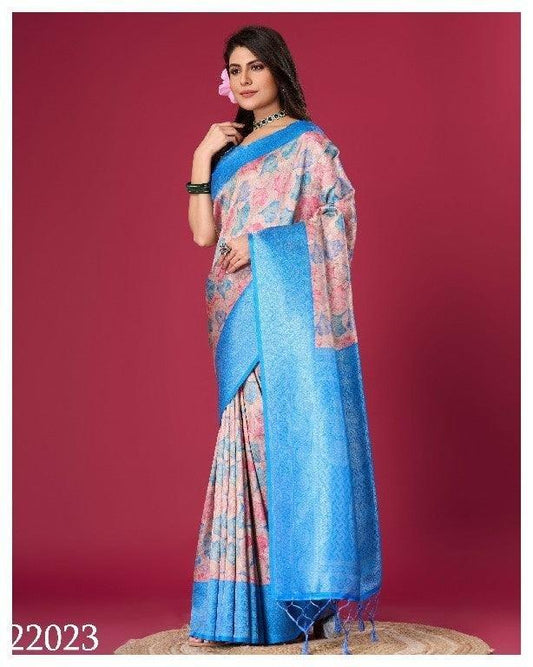 Trendy Modern Print Crepe Silk Saree Collection
