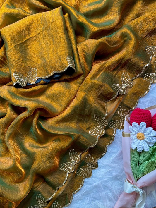 ZEN G Saree  | Yellow