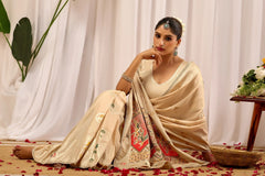 Satin Silk Saree with Traditional Motifs – Classic Indian Ethnic Wear
