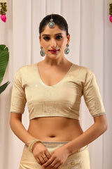 Satin Silk Saree with Traditional Motifs – Classic Indian Ethnic Wear